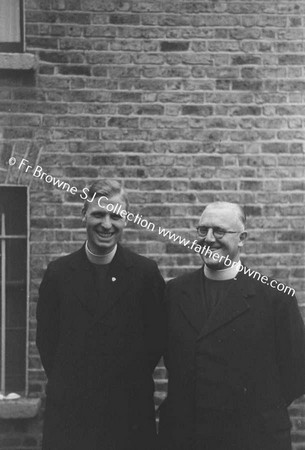 REV M DOWLING S.J. AND REV J GILL S.J. BEFORE LEAVING FOR RHODESIA